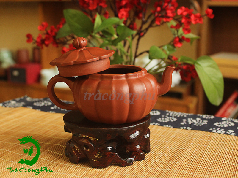 Ấm Tử Sa Lăng Hoa Cúc Nụ Biến Thể ATS1093